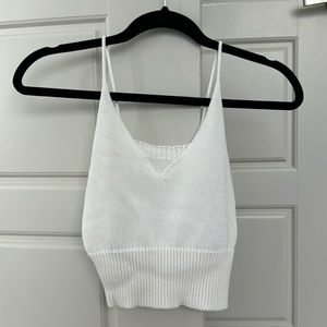 woven tank top